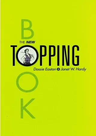(Epub Download) The New Topping Book Full