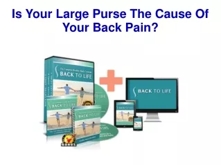 Is Your Large Purse The Cause Of Your Back Pain