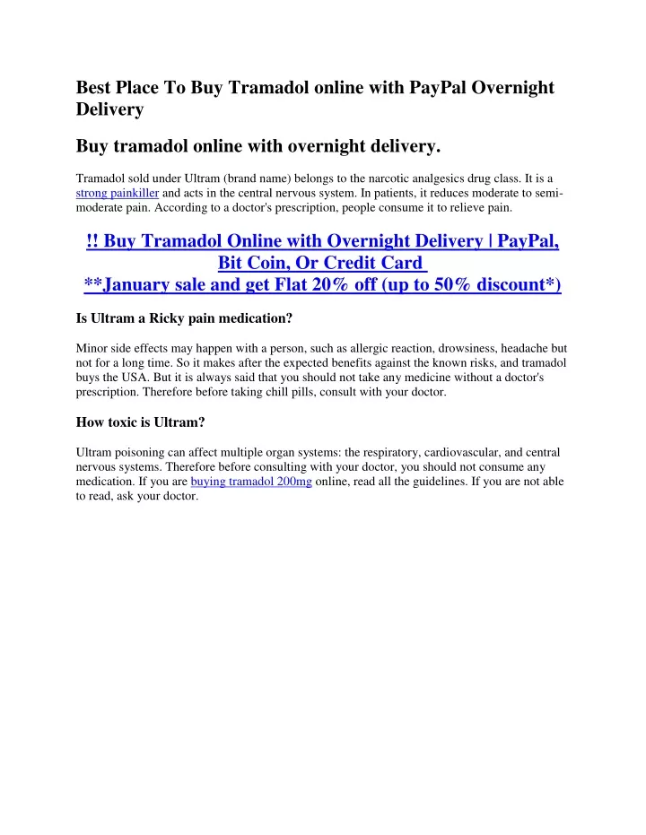 best place to buy tramadol online with paypal