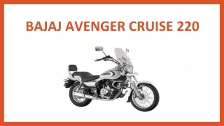 Bajaj Avenger Cruise 220