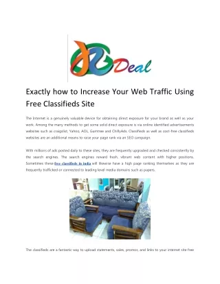 Best Free Classified Sites List - RKGDwal