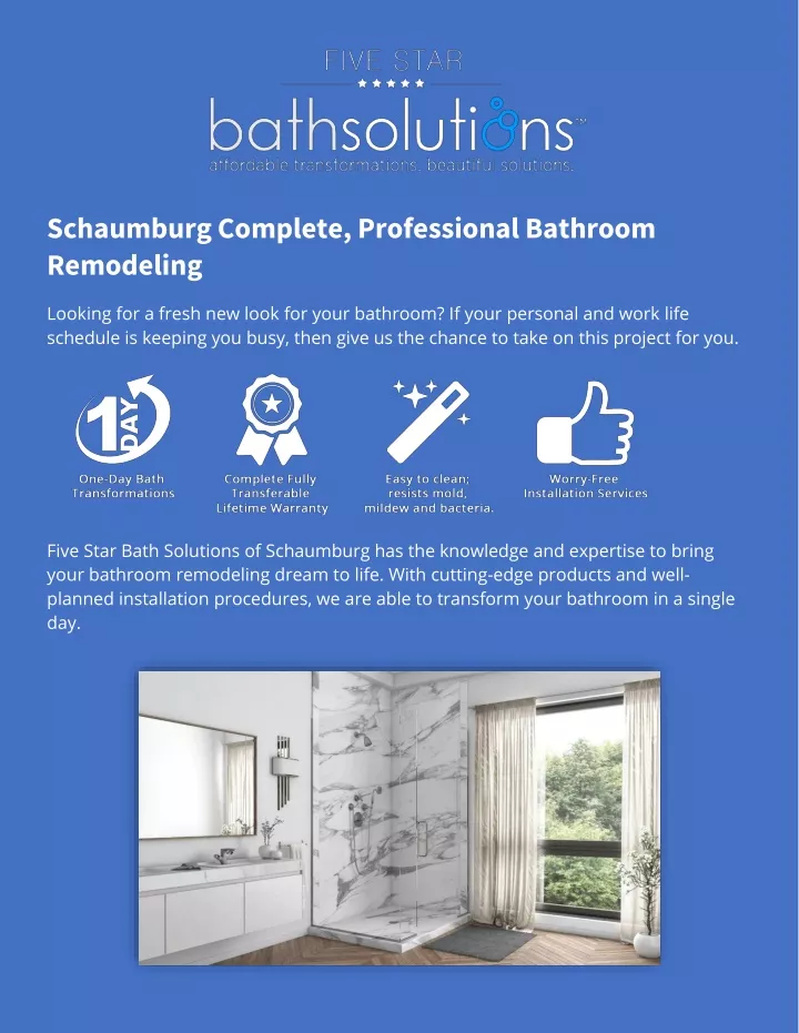 schaumburg complete professional bathroom