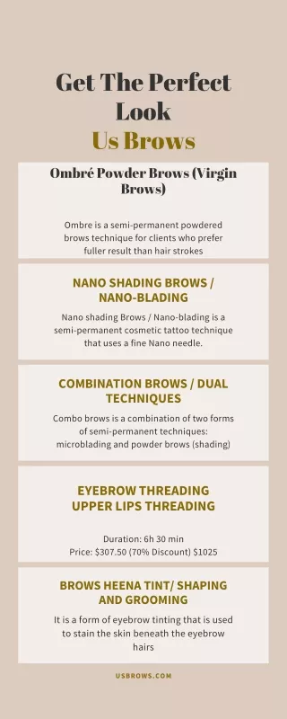 get the perfect look us brows