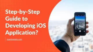 step by step guide to developing ios application