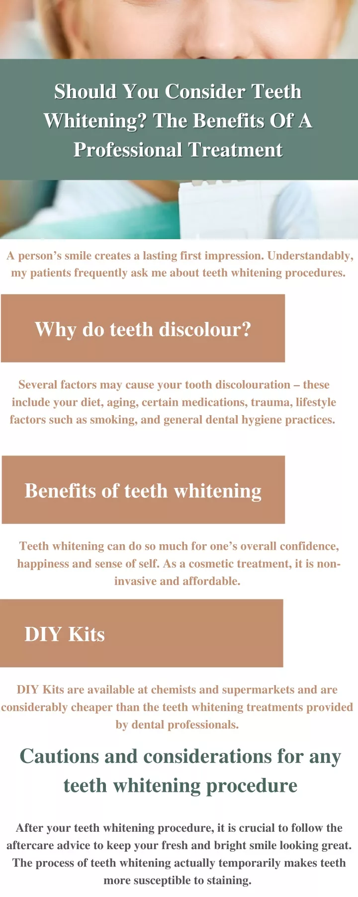 should you consider teeth whitening the benefits