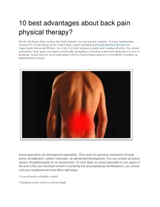 10 best advantages about back pain physical therapy-converted
