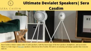 sera casdim is india s online seller of audio