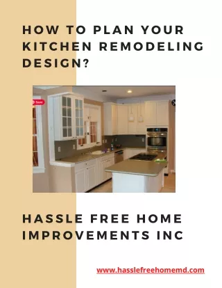 How To Plan Your Kitchen Remodeling Design?
