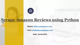 scrape amazon reviews using python