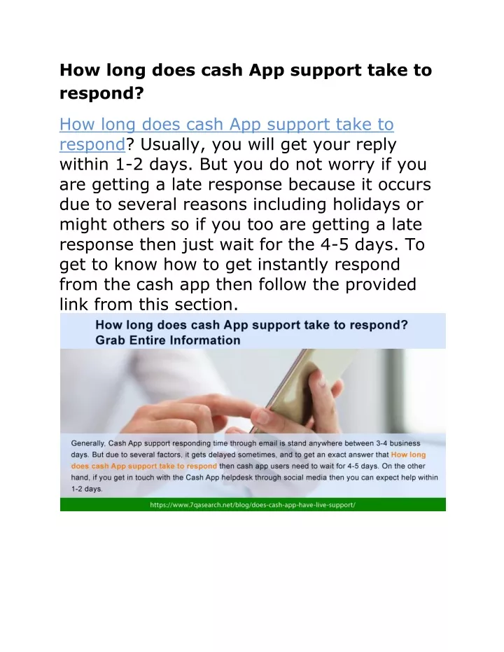 PPT - How long does cash App support take to respond? PowerPoint