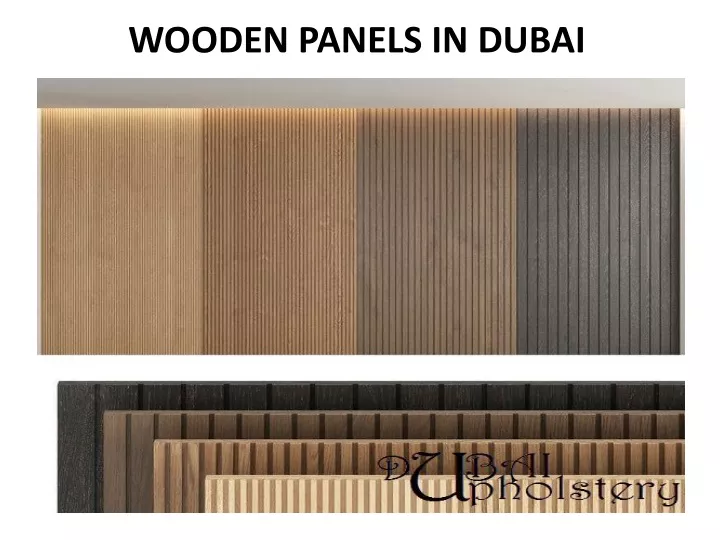 wooden panels in dubai