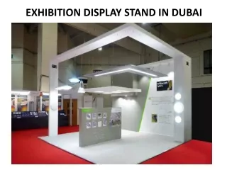 exhibition display stand in dubai