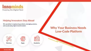 Why Your Business Needs Lowcode Platform