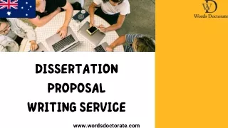 Dissertation Proposal Writing Service - Words Doctorate