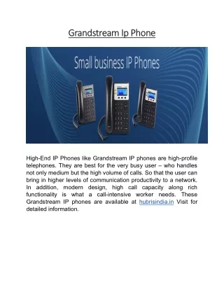 grandstream ip phone grandstream ip phone