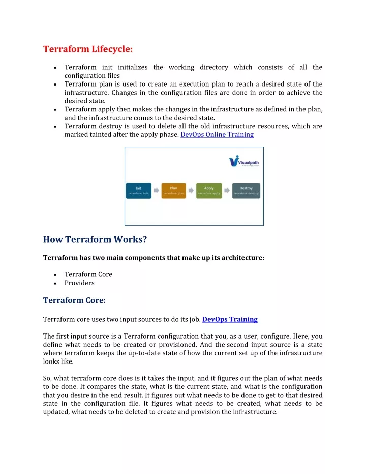 terraform lifecycle