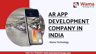 AR App Development Company in India