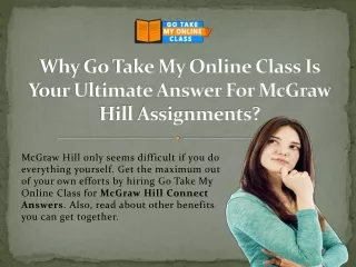 Why Go Take My Online Class Is Your Ultimate Answer For McGraw Hill Assignments