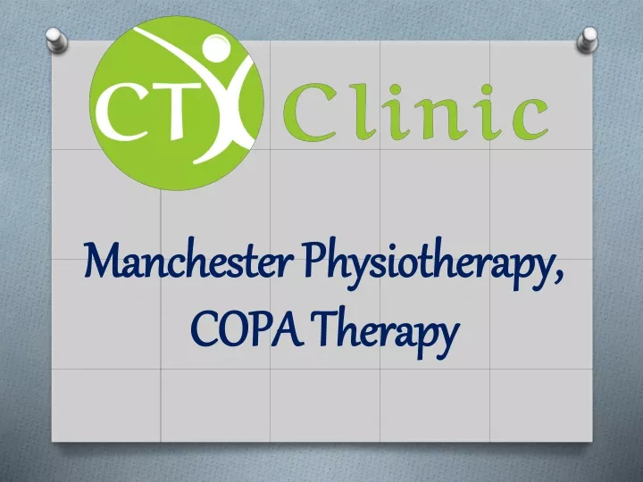 manchester physiotherapy copa therapy