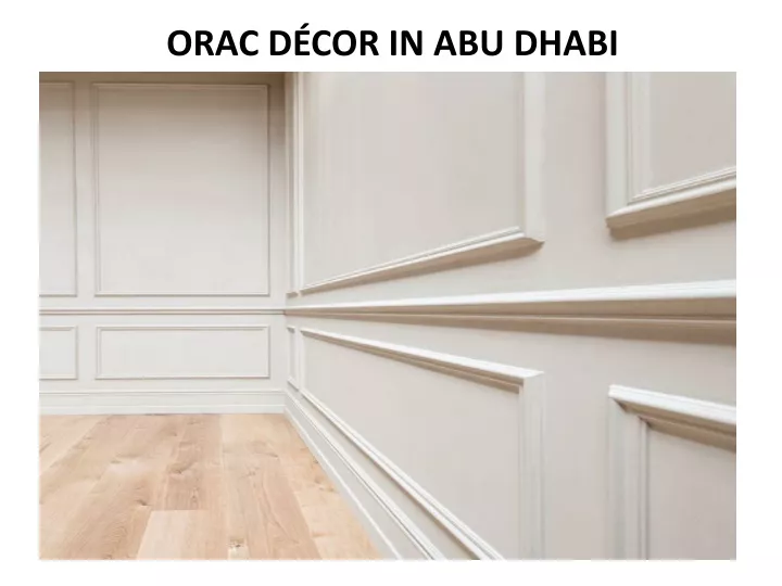 orac d cor in abu dhabi