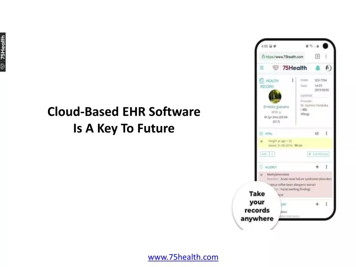 cloud based ehr software is a key to future