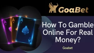 how to gamble online for real money