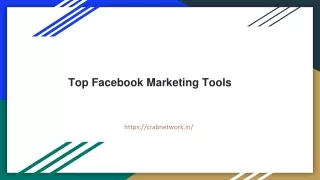 Top Facebook Marketing Tools