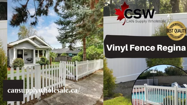 vinyl fence regina