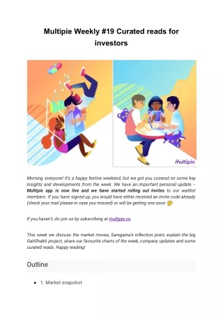 Multipie Weekly #19 Curated reads for investors