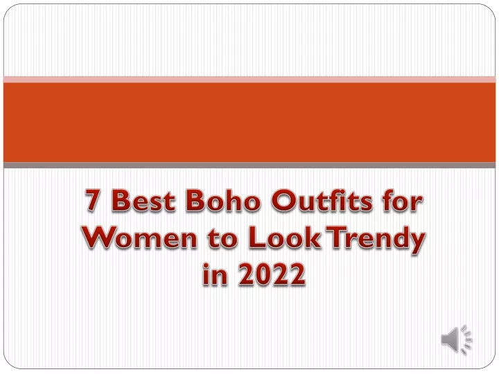 7 best boho outfits for women to look trendy