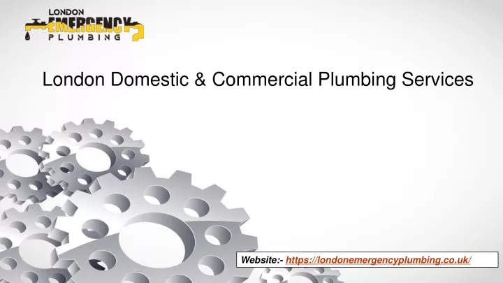 london domestic commercial plumbing services