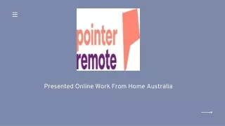 Online Work From Home in Australia