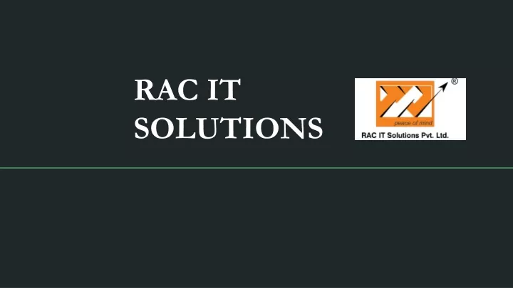 rac it solutions