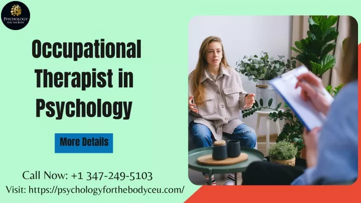 occupational therapist in psychology