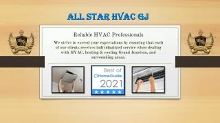 Hire Professionals For HVAC Services | All Star HVAC