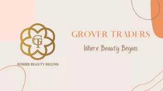 Wholesale Cosmetic Shop In Ludhiana | Grover Traders