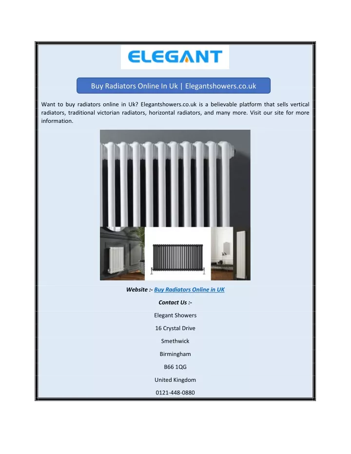 buy radiators online in uk elegantshowers co uk