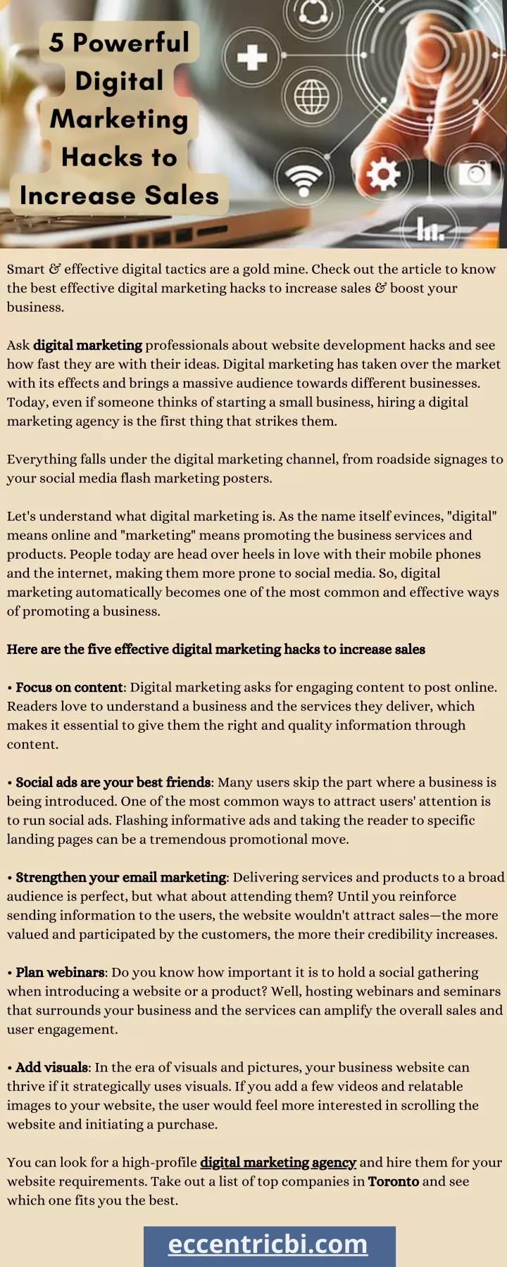 smart effective digital tactics are a gold mine