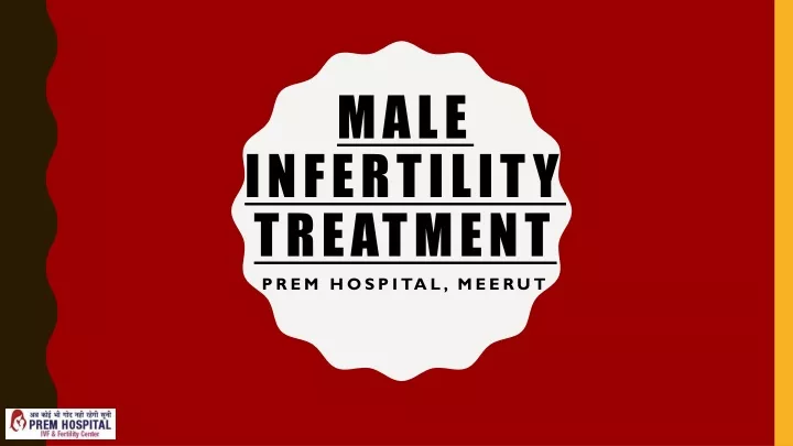 male infertility treatment