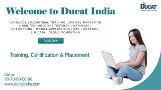 welcome to ducat india