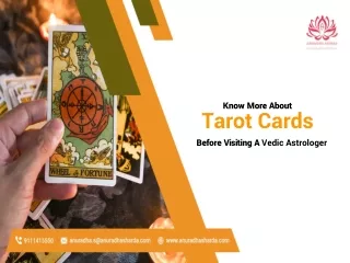 Know More About Tarot Cards Before Visiting A Vedic Astrologer