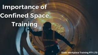 Importance of Confined Space Training