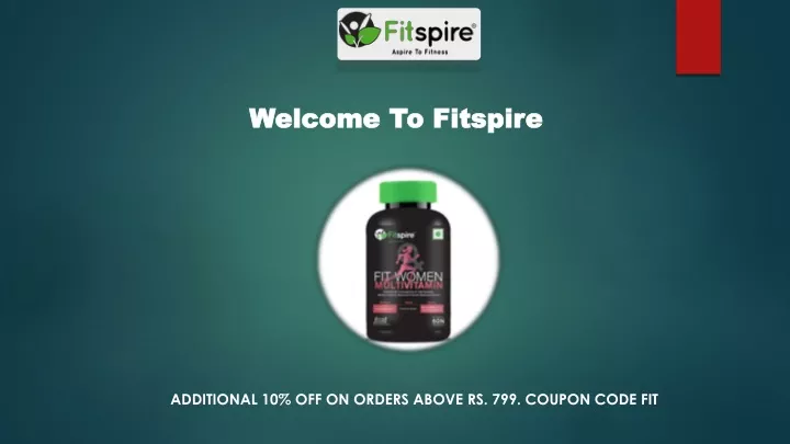 welcome to fitspire