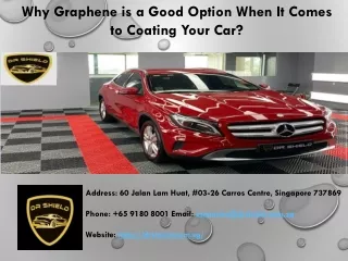 Why Graphene is a Good Option When It Comes to Coating Your Car