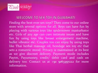 Sex Toys in Guwahati