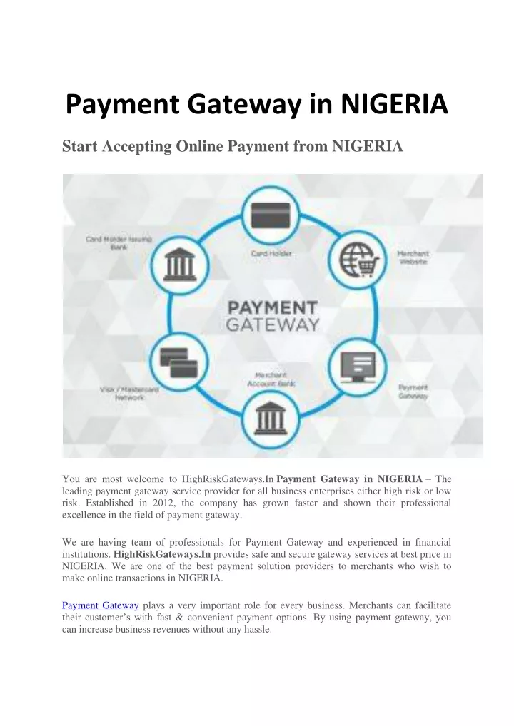 payment gateway in nigeria