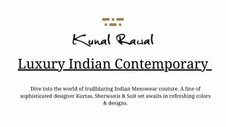 luxury indian contemporary