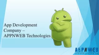 Android App Development Services Company in Jaipur