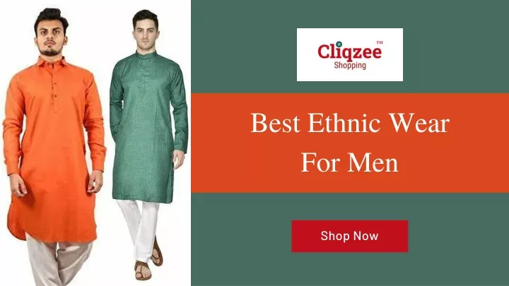 best ethnic wear for men