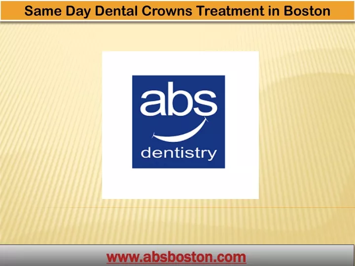 same day dental crowns treatment in boston